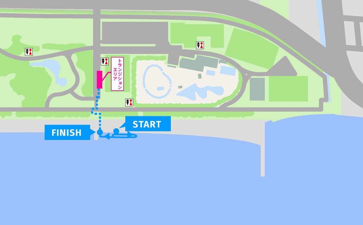 スイムコース図_ジュニアビギナー