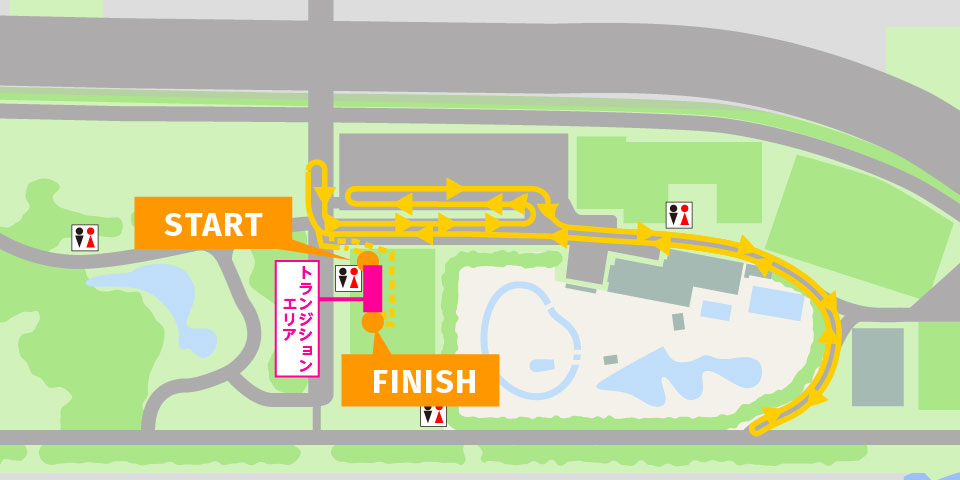 バイクコース図_ジュニア中学生